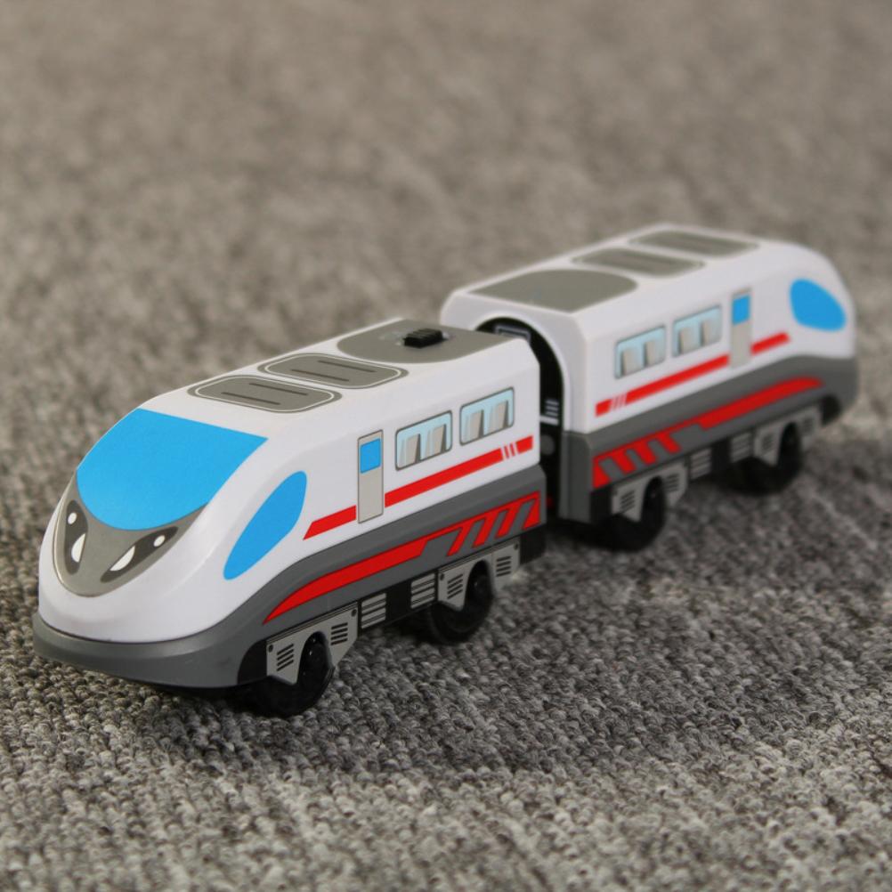 Electric Train Magnetic Track Hape Steam Train Classic Children"s  Toy