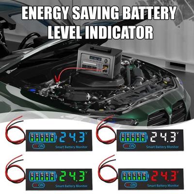Universal Battery Charging Indicator Easy To Use Portable Multifunction LED Power Display Board Energy Saving Battery Level Indicator