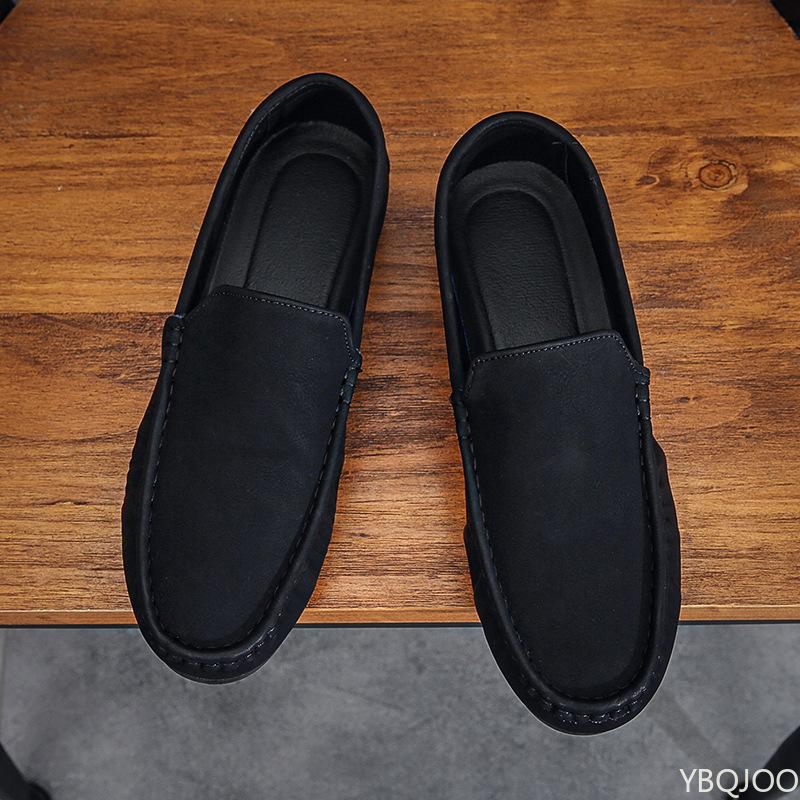 Men's New Low Cut Flats Fashion Comfortable Lazy Shoes Trendy Versatile Loafers Casual Lightweight Male Shoes Zapatos Homme