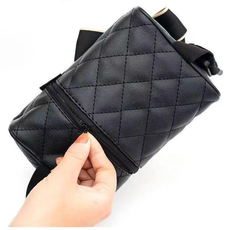Creative Flower Leather Car Tissue Paper Towel Bag Auto Back Seat Headrest Hanging Tissue Box Boxes Buckle Women Car Accessories