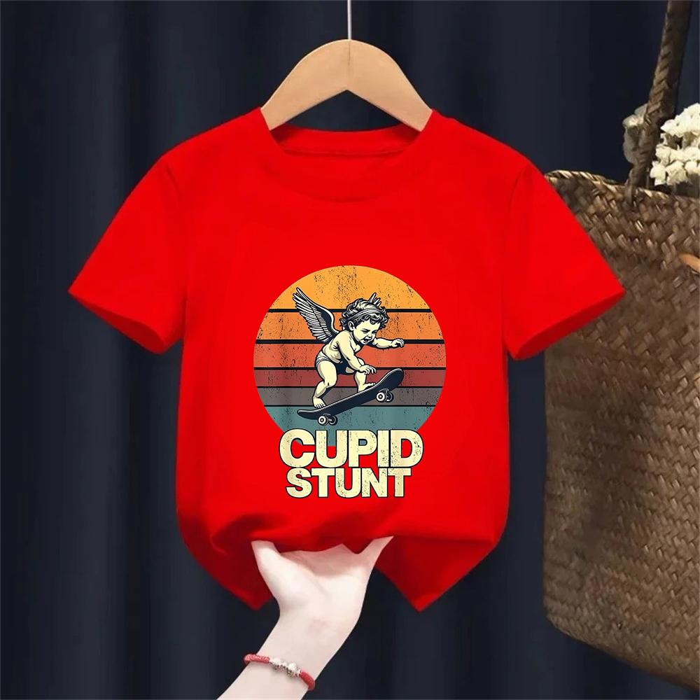 The Latest Kids Pure Cotton Tshirt From Cupid in 2026 Is Comfortable It Is Suitable for Beach Travel Parties 110