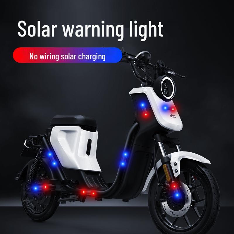 Zasilane energią słoneczną ostrzegawcze światło LED przeciwkradzieżowe