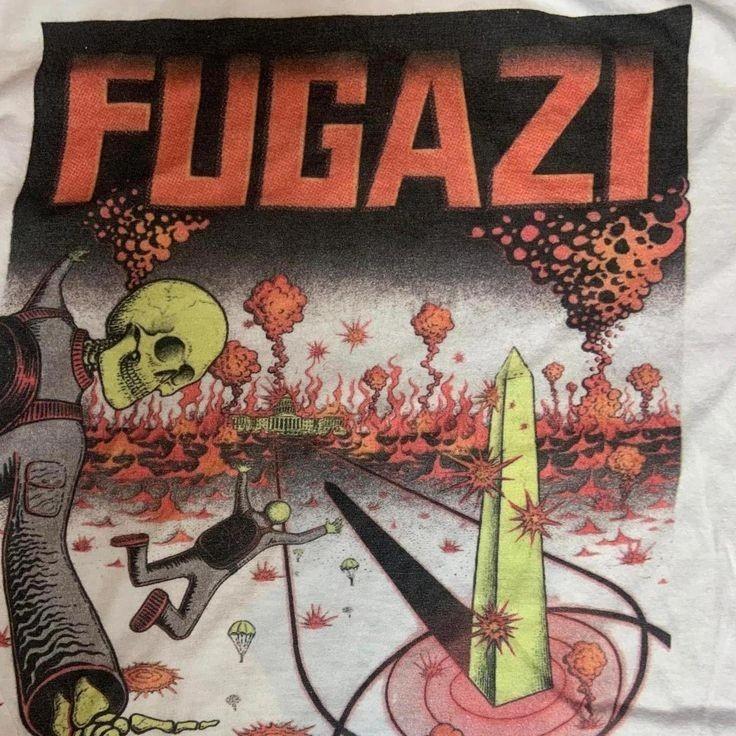 

Vintage Fugaz.i Band T-Shirt Tee Tour Full Size S -5XL 1F2223 Unisex T-Shirt XL
