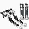 CNC Aluminum Brake Clutch Lever Handlebar Grips NX400 NX500 Motorcycles Anti-Slip Lightweight Custom Fit