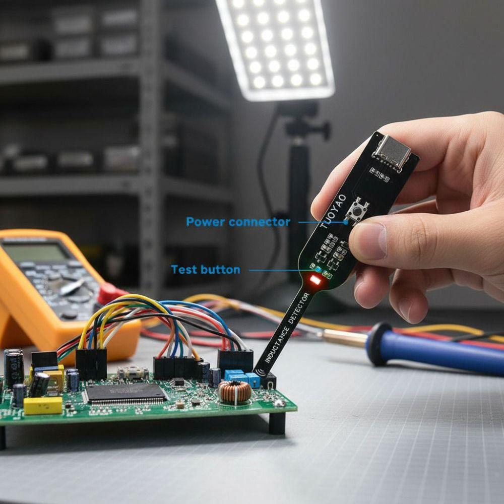 High Accuracy Inductor Detector Tool Strong Stability Quick Fault Check Tool  Electronics Repair