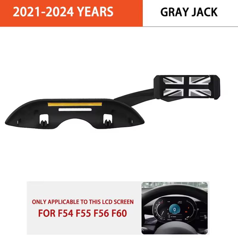 New Car Phone Holder Support Dashboard LCD Screen For MINI Cooper F54 F55 F56 F60 GPS Bracket Stand Interior Auto Accsesories
