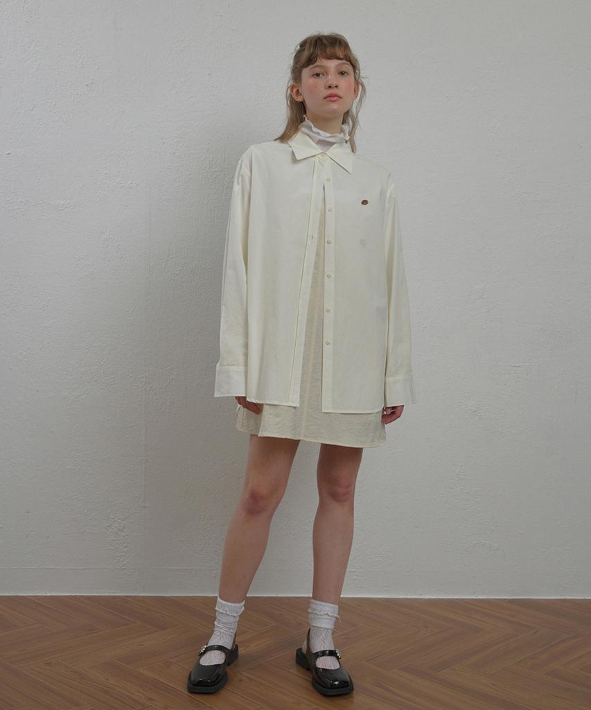 SSEMI Button Point Shirt(Cr)