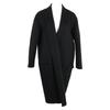 CELINE Domestic regular 2 8H13/6700 Phoebe period cashmere Egg Crombie coat 36 blackUsed