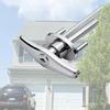 Rustproof Zincs Alloys Garage Lock T Handle Design 2 Key Included For Effortlessly Installation And Security