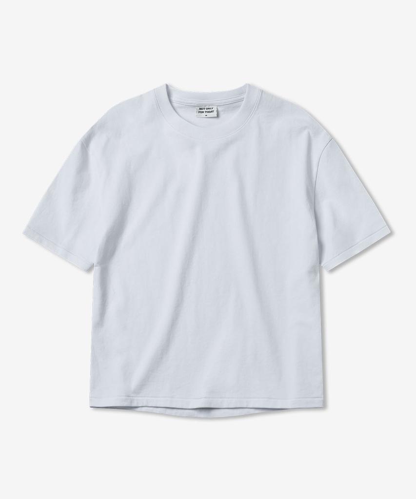 NOT ONLY FOR TODAY Yarr Crop Short Sleeve T-Shirt [White]