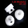 Ingranaggio POM Moduli 1.25 30T-39T Denti Plastica Diametro Foro 5/6/6.35/7/8/10/12/14/15mm