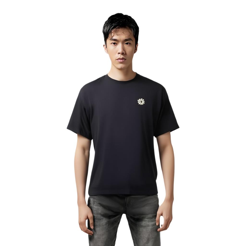 Converse Festival Vibe T-Shirt Asia Sizing 'Black' Men's 10026424-A01