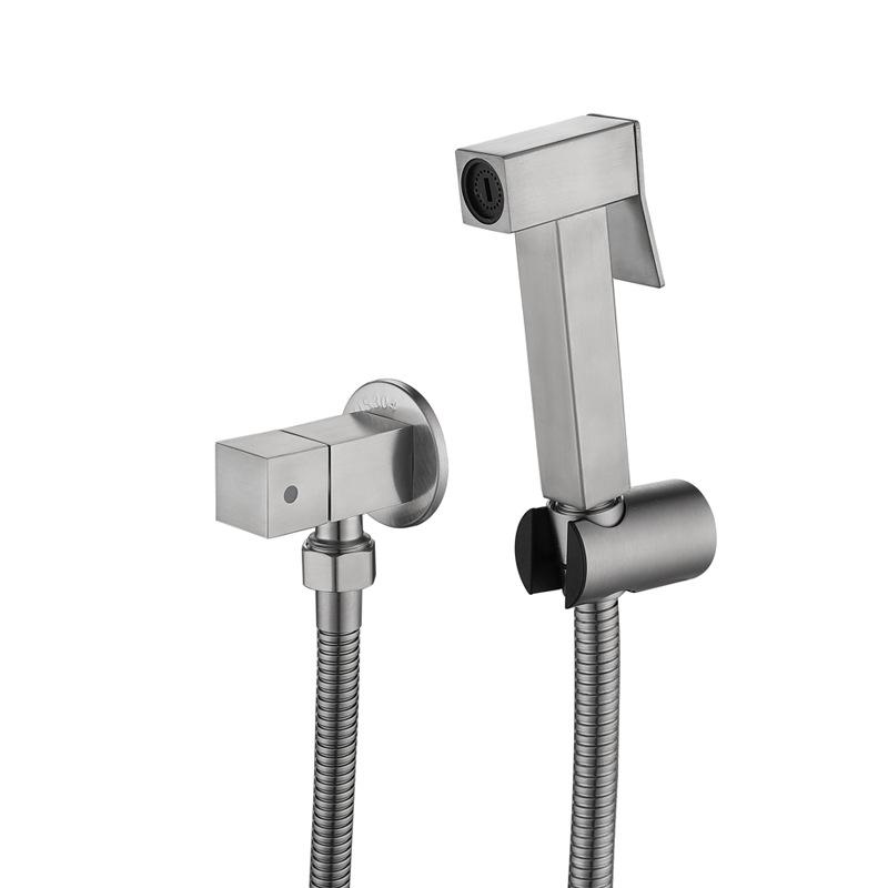 Brass Handheld Toilet Bidet Sprayer Set Accessories Black Bidet Faucet for Bathroom Sprayer Shower Head Self Cleaning Gold Color