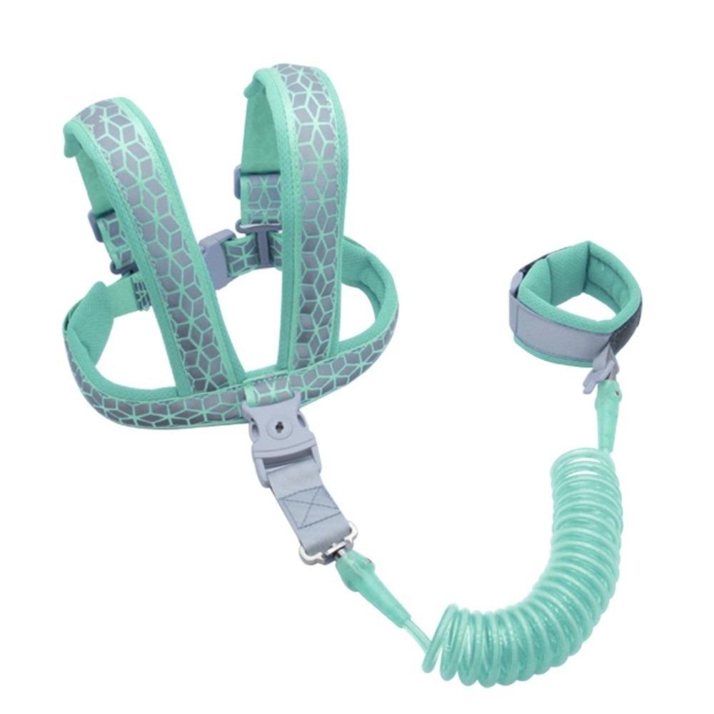 

2in1 Child Anti Lost Wrist Link Reflective Toddler Harness Leashes Crowded Places