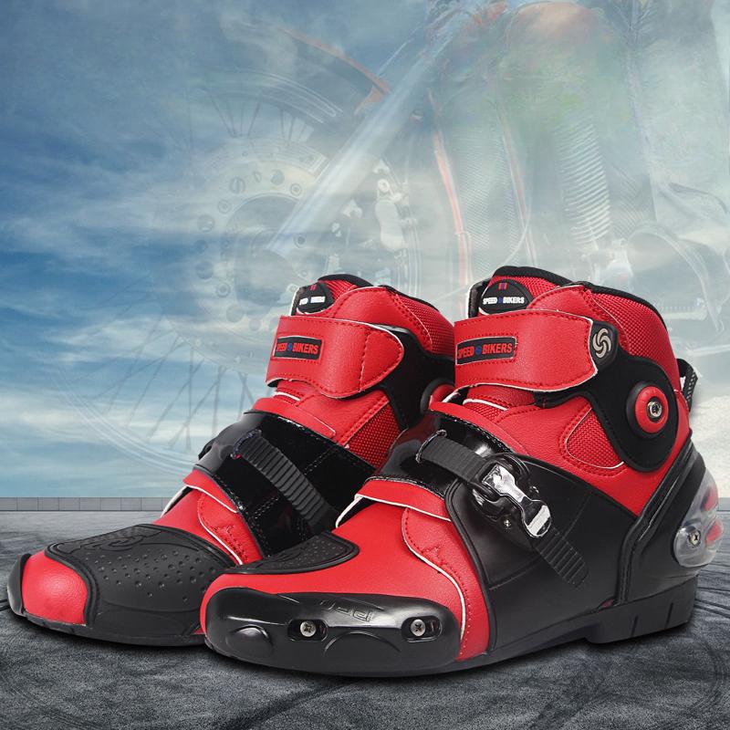 Cycling tribe summer motorcycle cycling shoes short boots off-road road motorcycle shoes knight locomotive shoes men and women