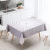 Abstract Ripple Tablecloth Home Decor Stain Resistant Waterproof Table Decoration Rectangular Kitchen Fireplace Tops