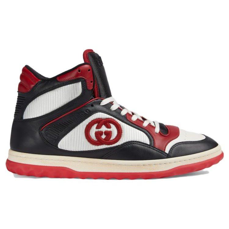 Gucci MAC80 High 'Black White Red' 762060 AACN5 1050