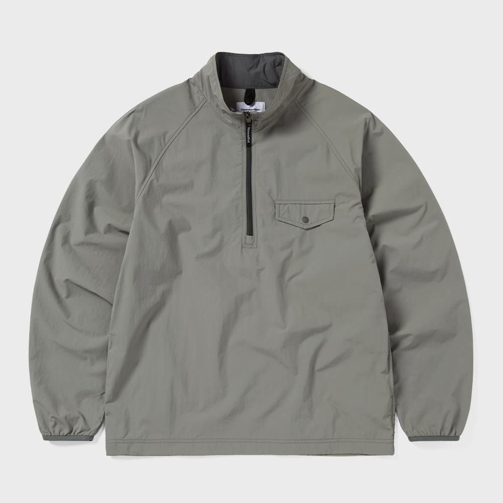 ThIs Is Never That Half Zip Sports Pullover Grey S