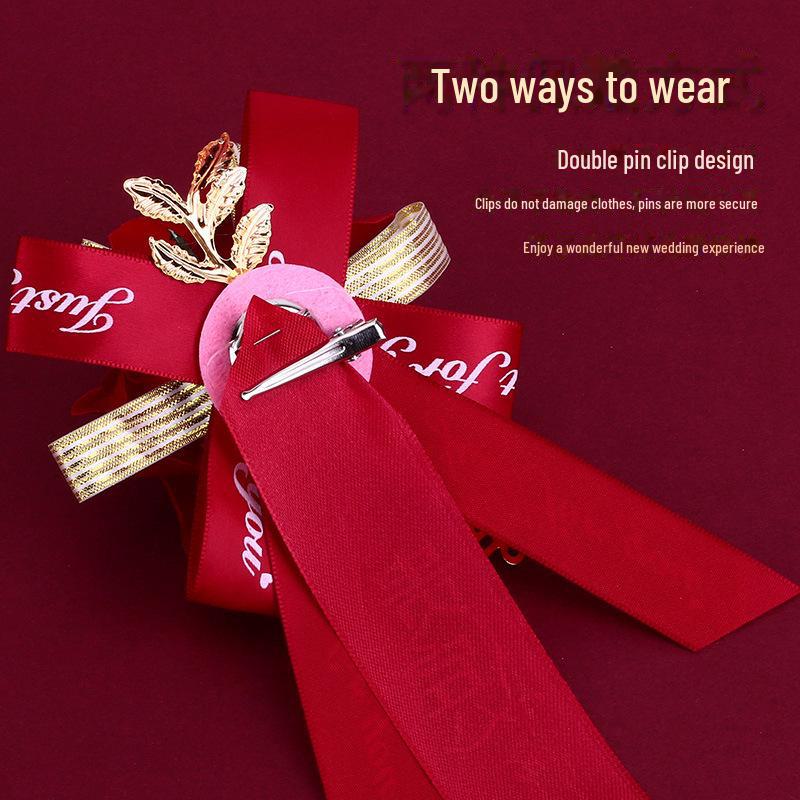 Complete Wedding Corsage Set: Groom, Best Man, Bride, Family, Parents, Bridesmaids
