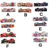 2PCS Cute Bunny Ears Headband Bow Elastic Hair Accessories Women Girls Baby Mother Daughter Kids Hair Bands