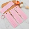 4pcs Plastic Double Sided Tooth Cake Scraper Set Sawtooth Scraper Polisher Butter Mousse Cream Cake Edge Kitchen DIY Baking Tool