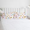 Cartoon Food Ice Cream Cup Bedding Set 3pcs Boys Girls Duvet Cover Pillowcase Kids Adult Quilt Cover Double Bed Set Home Textile