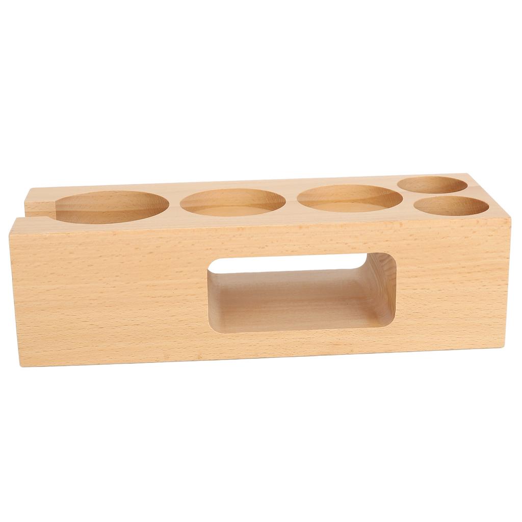 Kaffee Tamper Basis Multifunktions Buche Kaffee Distributor Tamping Station Zubehör für Kaffee