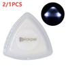2/1 Stück Leuchtende Gitarrenplektren Rutschfestes Gitarrenplektrum Jazz-Plektrum LED-Licht für Elektrische Akustische Gitarre Bass Folk Farbe Bling Pick
