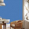 Blue, Azure and White Hearts Wallpaper 50x1000