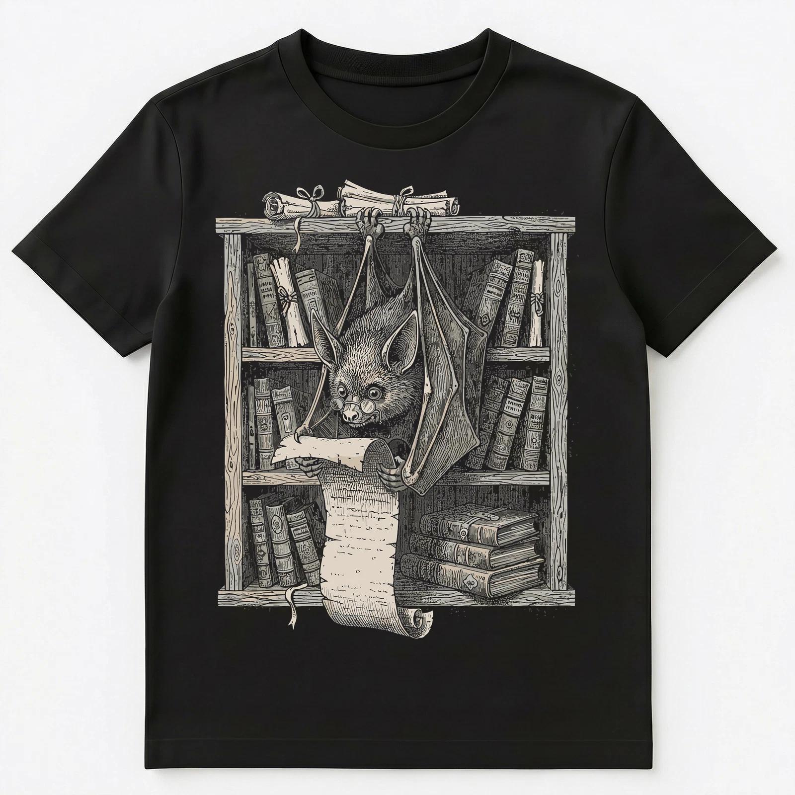 

Bat Scholar Library Unisex T-Shirt 3XL