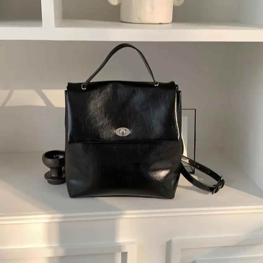 Shoulder Bag Female Bags Adult Women's Backpack Fashion Casual Large Capacity Handbag Backpack Student Classbag Bags for Women