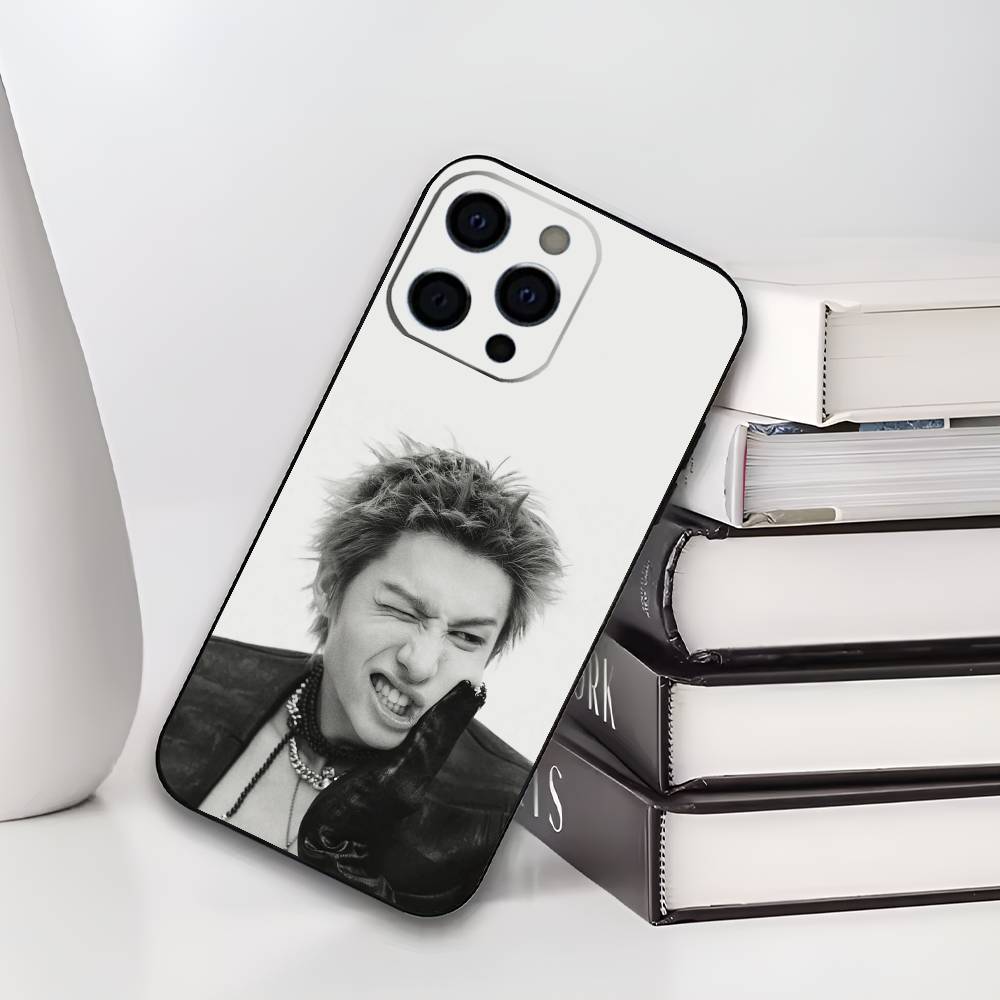 M-Martin K-POP Phone Case For iPhone 17,16,15,14,13,12,11 Plus,Pro Max,XS,Soft Black Cover