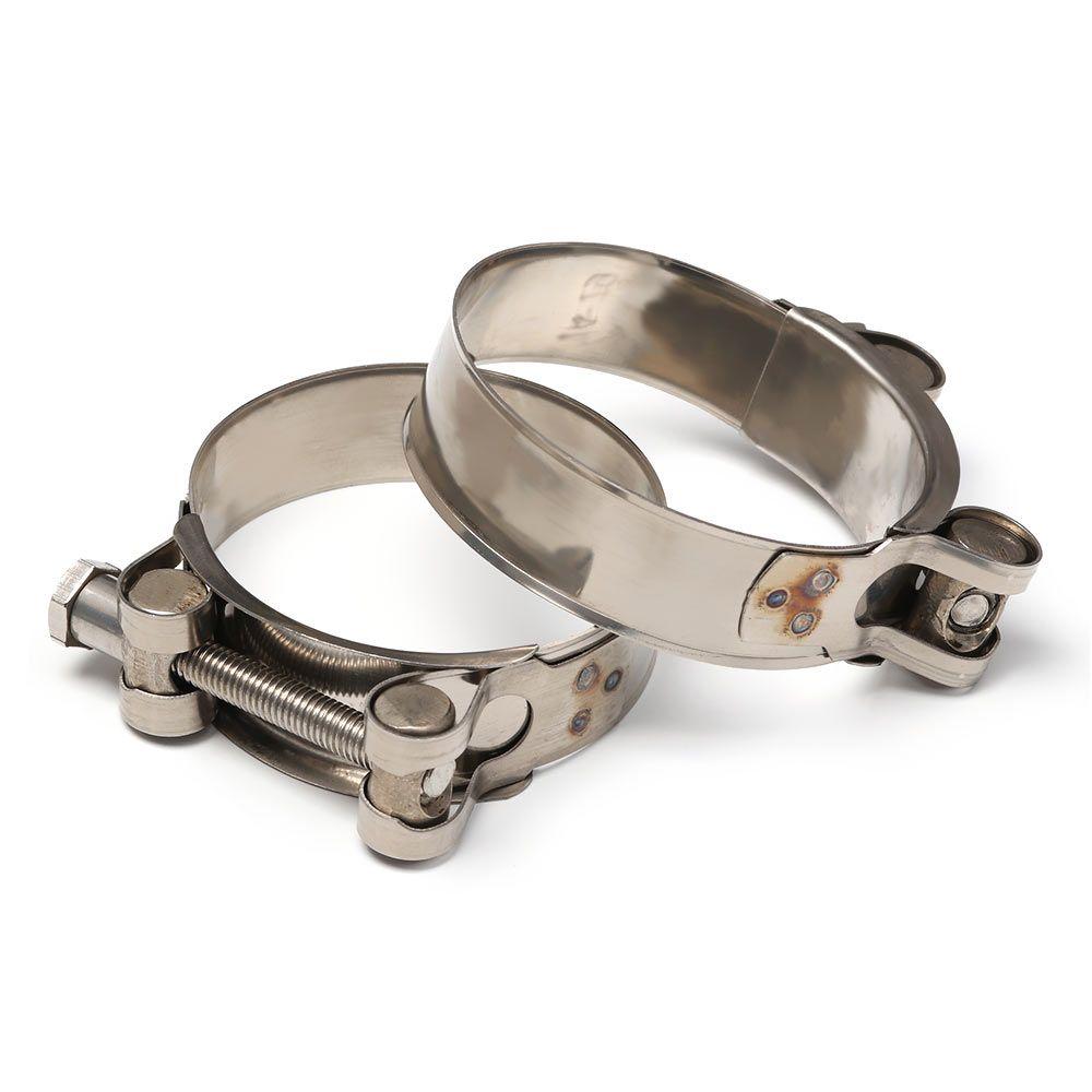 1pc Welding Powerful Exhaust Hardware Repair Tool Pipe Clip T Bolt Stainless Steel Hose Clamps