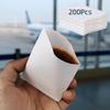 200Pcs Mini Drinking Water Paper Bag Leakproof Office Water Cup Disposable Paper Cup  Restaurant