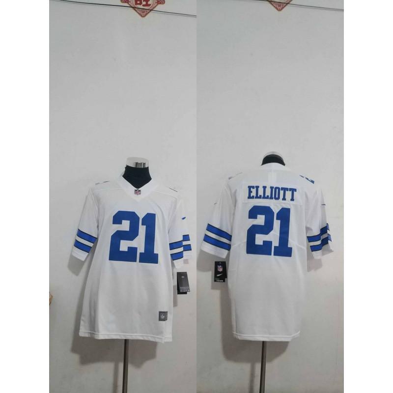 Mens NFL Dallas Cowboys Inspired Embroidered Football Jersey Custom Name Number Cotton Sportswear Fan Wear