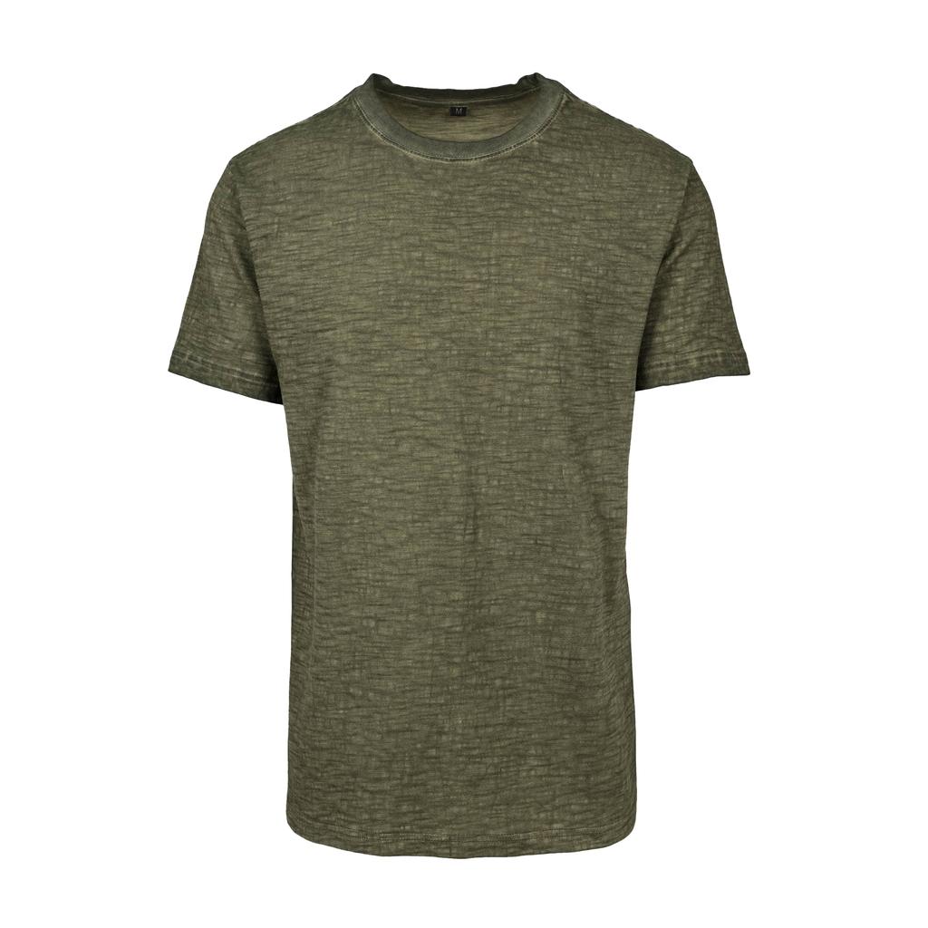 Build Your Brand Unisex Adult Spray Dye T-Shirt