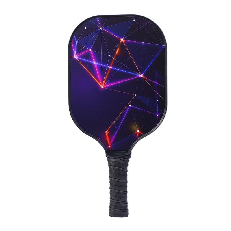 Glass Fiber Pickleball Paddle With Honeycomb Core Lightweight Outdoor Racquet Beginners Recreational Players