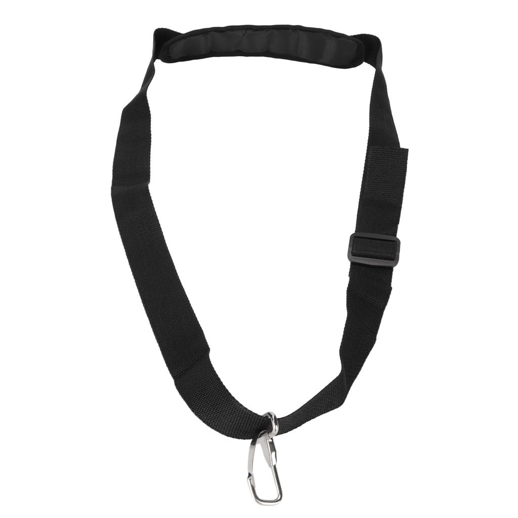 Rectangle Shoulder Harness Strap Polyester Single Shoulder Strap with Stainless Steel Hook for Weeder Trimmer