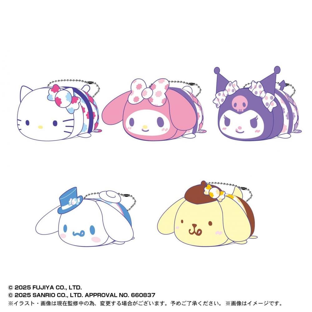 Sanrio Milky X Sanrio Potekoro Mascot 1boX 5pcs