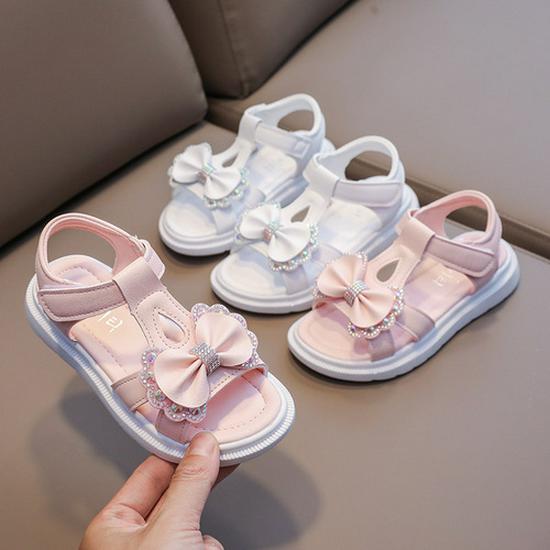 Autumn 2025 Soft Sole Slip-on Loafers for Baby Girls - Casual Princess Flat Shoes