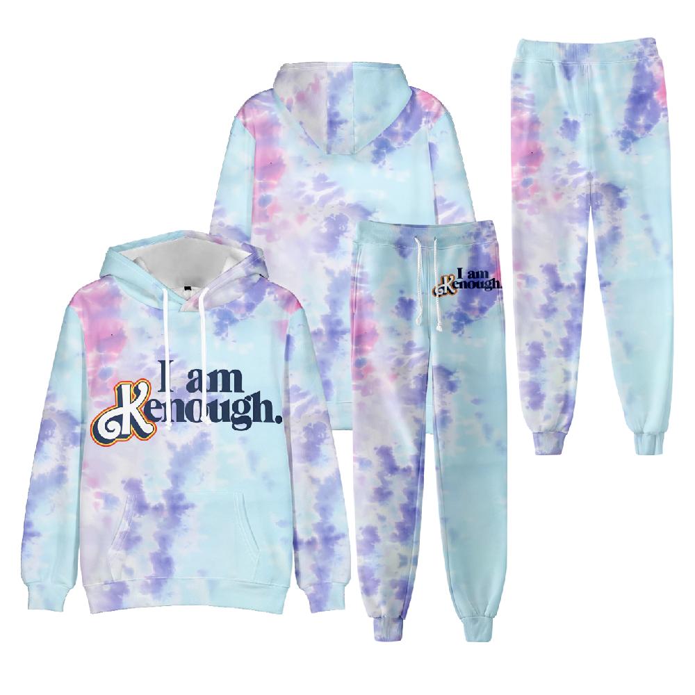 

I Am Kenough 2 Piece Set Tracksuit Men Oversized Hoodie Sweatpants New Streetwear Men Women Hip Hop Fashion Sweatshirt Set