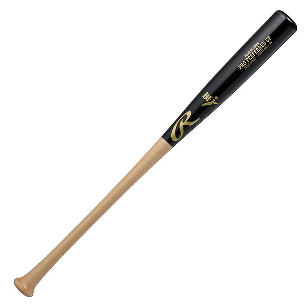 Rawlings Baseball PRO PREFERRED GF Bat, Hard, BHW5NAMGF, Black/Natural, 83/820