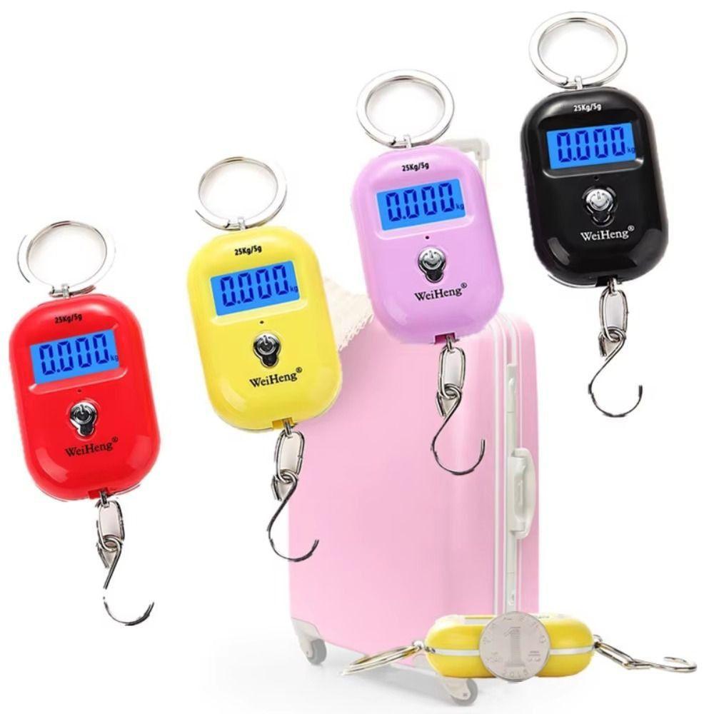 Portable Design Digital Hanging Scale 5g Precision LCD Backlight Scale  Luggage Travel