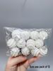 6cm White Christmas Ball Ornaments for Holiday Decoration and Window Display