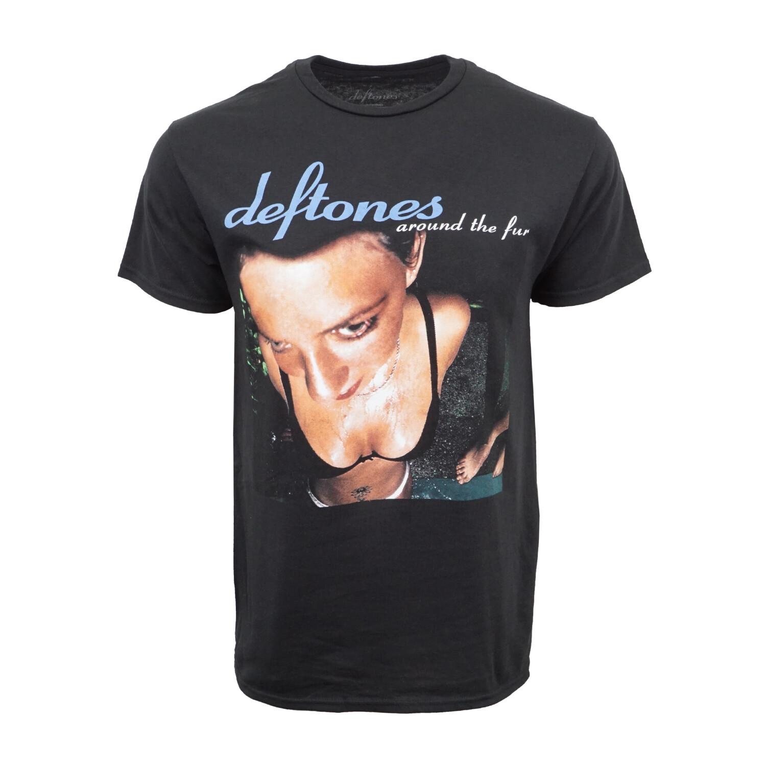 26 DEFTONES AROUND THE FUR T SHIRT BLACK Unisex T-Shirt L