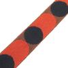 Pristine HERMES Shoulder strap sangre flipper ball Brown Orange Black canvas Used