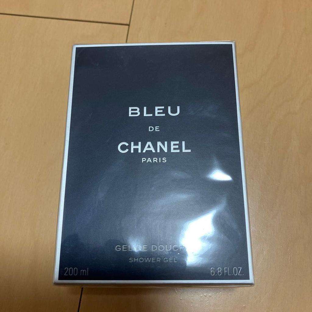 Used CHANEL BLEU DE CHANEL body wash 200ml with shopper