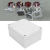 Sealed Junction Box ABS Material IP65 Water Proof Electrical Enclosure for Outdoor Application 115x9