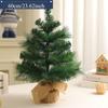 Christmas Decoration Desktop Christmas Tree Home 45CM60CM Ornament Mini Plush Tree Simulation Tree Package