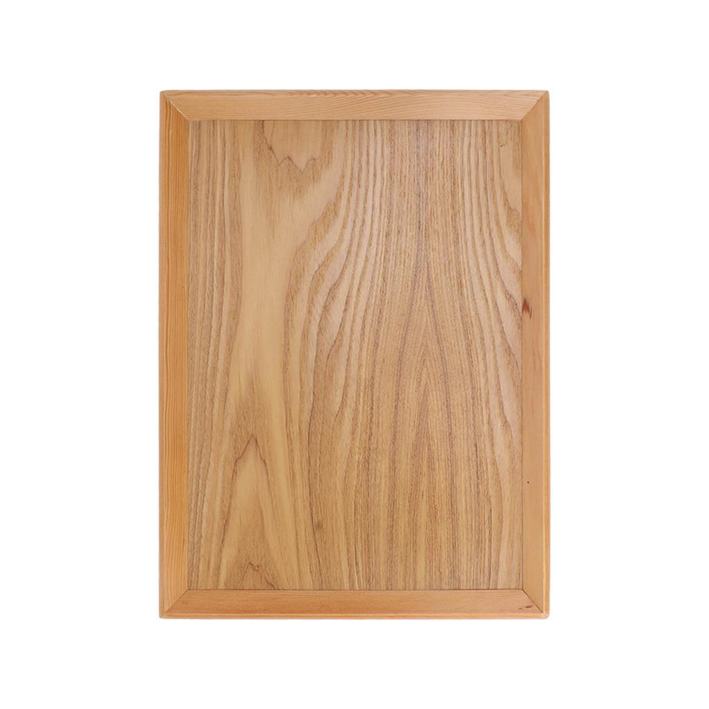 Rectangle Wood Tray Multifunctional Serving Tray for Fruit Food Pizza Gathering Outdoor 40 X 30.5cm